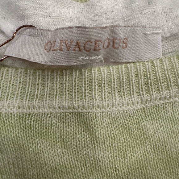 Olivaceous Light Green Long Sleeve Top - Picture 2 of 4